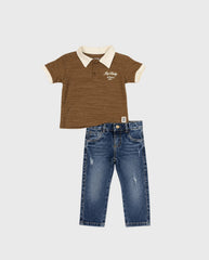 Conjunto Pantalón y Polo Joy Baby