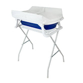 Bañera Stand Changer Con Soporte Azul Priori