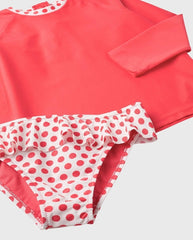 Vestido de Baño Puntos Minnie Zippy® botones