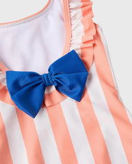 Vestido de Baño Enterizo Rayas Zippy® moño