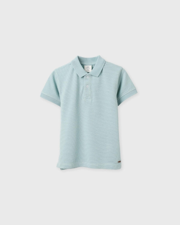 Polo Puntos Azul Claro Zippy®