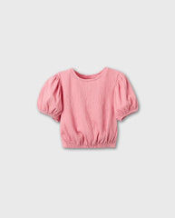 Blusa Bombacha Pliegues Rosa Zippy®