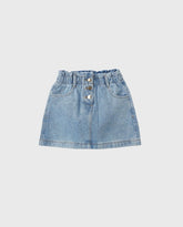 Falda Denim Resorte Botones Zippy®