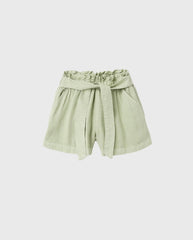 Short Cintura Resorte Verde Zippy®
