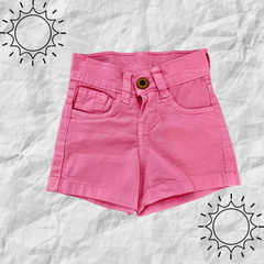 Short Colores Jean Travesuras Infantiles fucsia