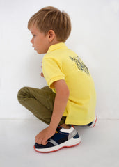 Polo Estampado Tigre Amarillo Mayoral Niño
