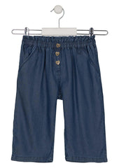 Pantalón Denim Botón Corazón LOSAN