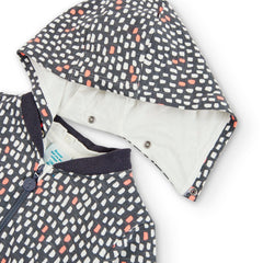 Chaqueta Felpa Capota Gris BOBOLI