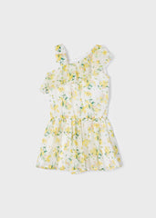 Enterizo Corto Estampado Floral Mayoral Diseño