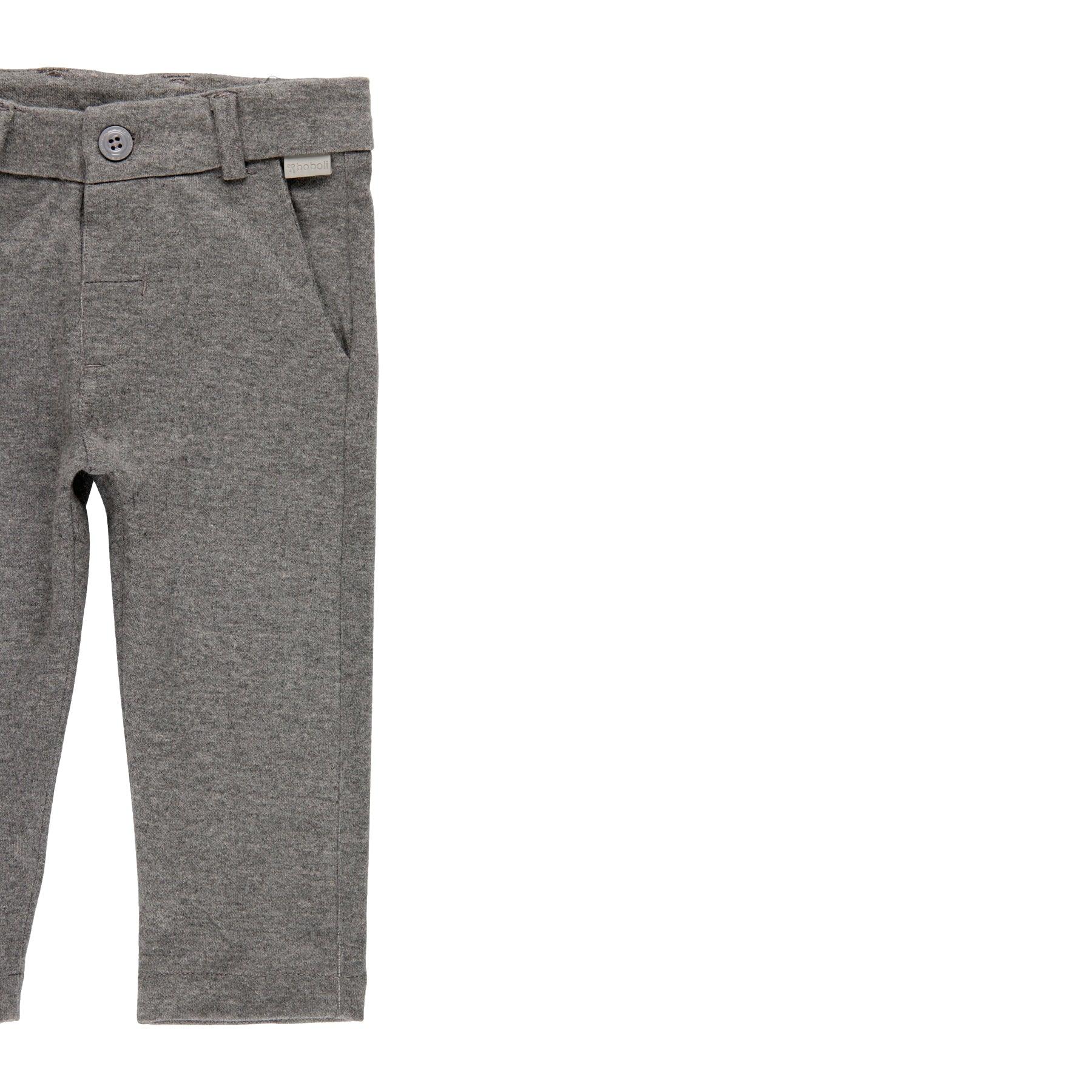 Pantalón Felpa Classic Gris BOBOLI