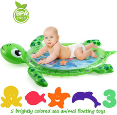Tapete De Agua Tortuga Travesuras Infantiles