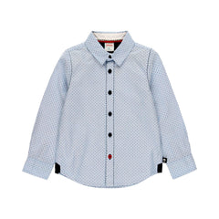 Camisa Puntos Azul BOBOLI