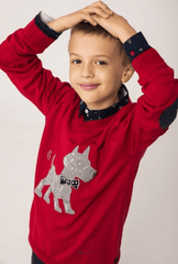 Saco Jersey Perrito Robot BOBOLI