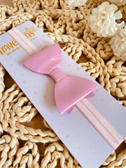 Balaca Cintillo Moño Rosa Jireh