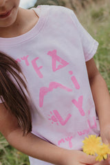 Conjunto Niña Leggins My Family 2 Piezas Camiseta