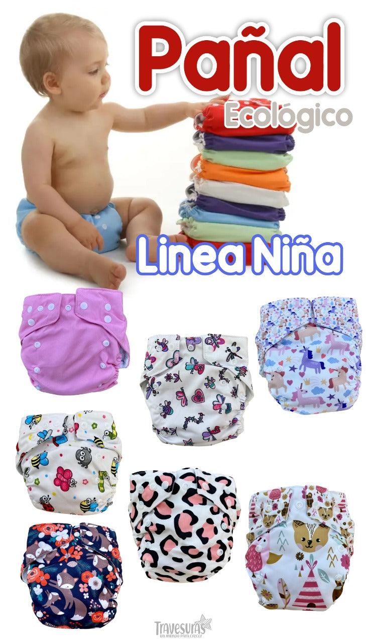 Pañal Ecológico Estampado Surtido Niña