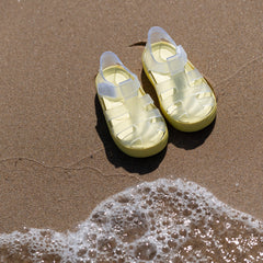 Sandalias Star Brillo Amarillo Igor