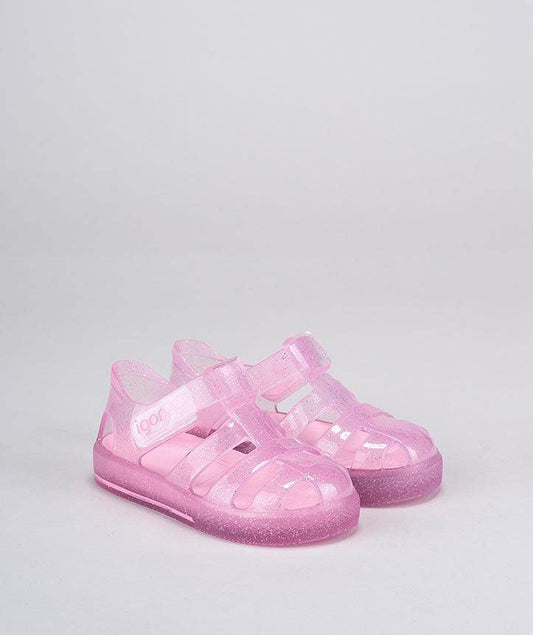 Sandalias Star Glitter Rosa Igor