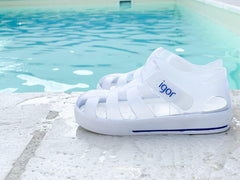 Sandalias Star Blanco Igor Piscina