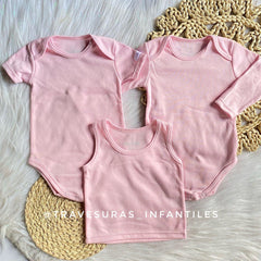 Set X2 Bodys Y Camisilla Rosado