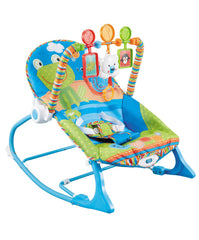 Silla Mecedora Vibradora Musical Sapo Verde diseño