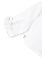 Camisa Manga Larga Blanca Corbatin Boboli