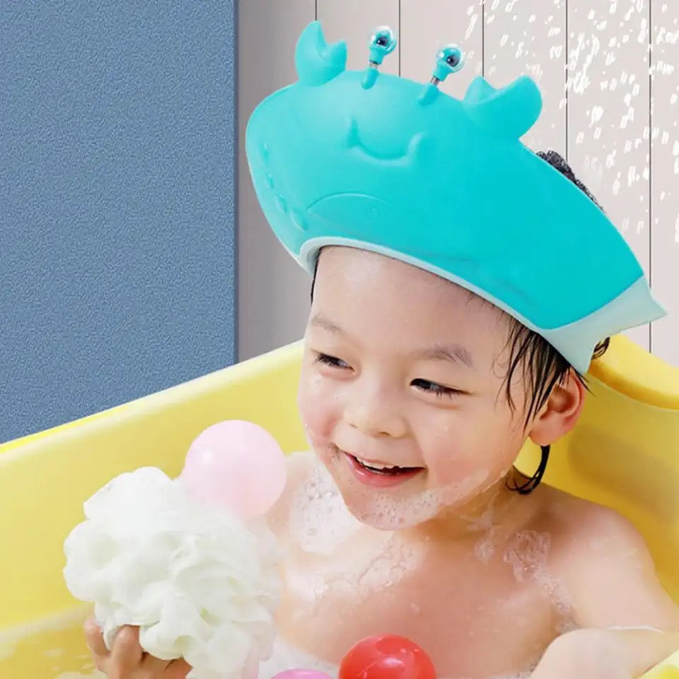 Gorro Protector De Baño Cangrejo Niño