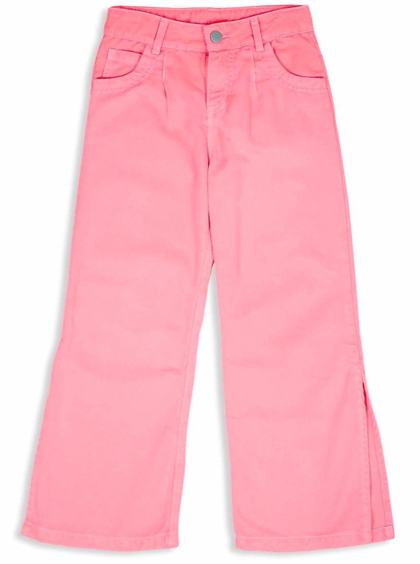 Pantalón Bota Ancha Rosa