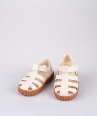 Sandalias Nico Caramelo Marfil Igor Diseño