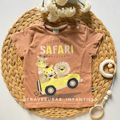 Camiseta Safari Adventure Auto cafe