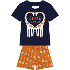 Conjunto Love Jirafa MILON Azul
