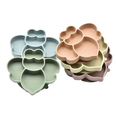 Plato En Silicona Mariposa Colores
