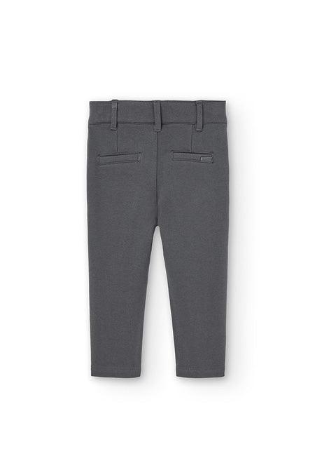 Pantalón Algodón Gris BOBOLI