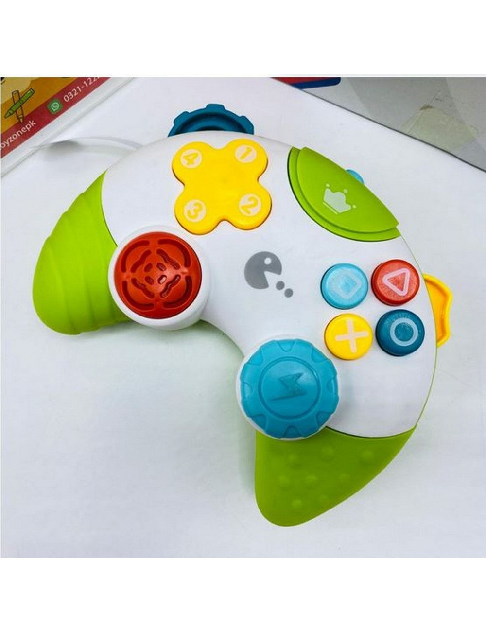 Control Didáctico Pacman Con Luces Y Sonido