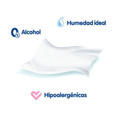 Toallitas Húmedas Aloe Vera Y Vitamina E Winny X100 Travesuras Infantiles