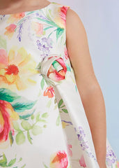 Vestido Mikado Estampado Bebé ABEL Y LULA