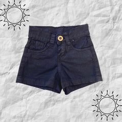 Short Colores Jean Travesuras Infantiles negro