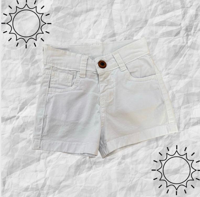 Short Colores Jean Travesuras Infantiles blanco
