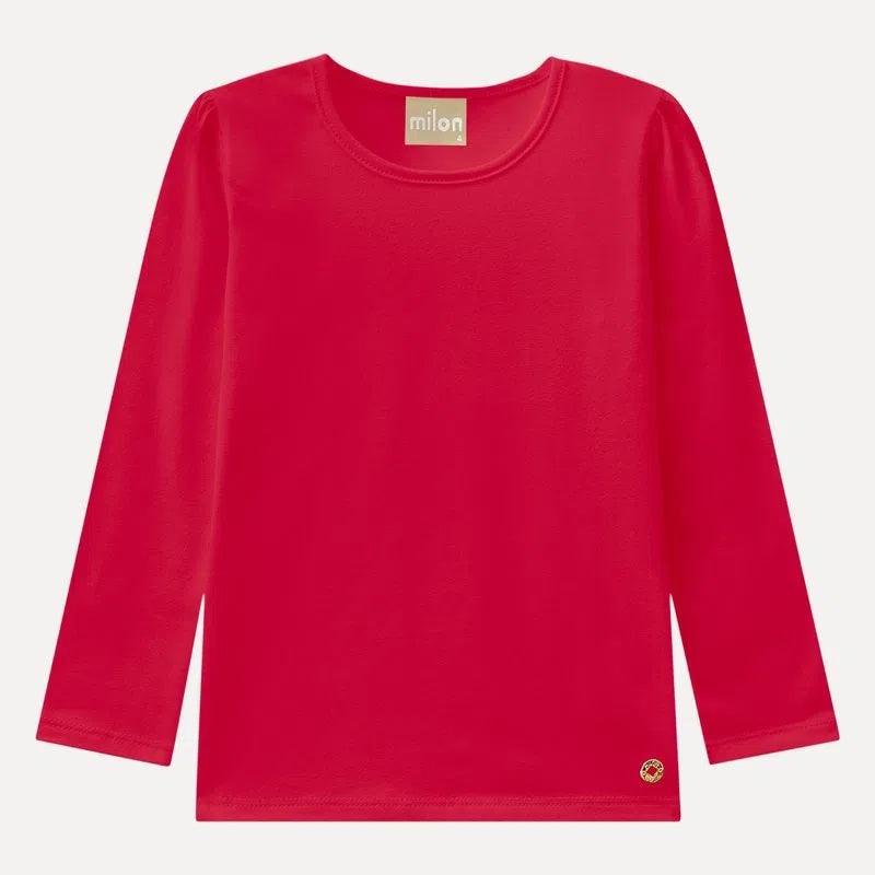 Blusa Manga Larga Rojo