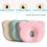 Almohada Para Bebé Ortopédica De Aloe Osito Cabeza