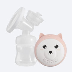Extractor De Leche Eléctrico Gatito Rosa