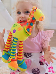 Sonajero Jirafa Con Rascaencías Travesuras Infantiles