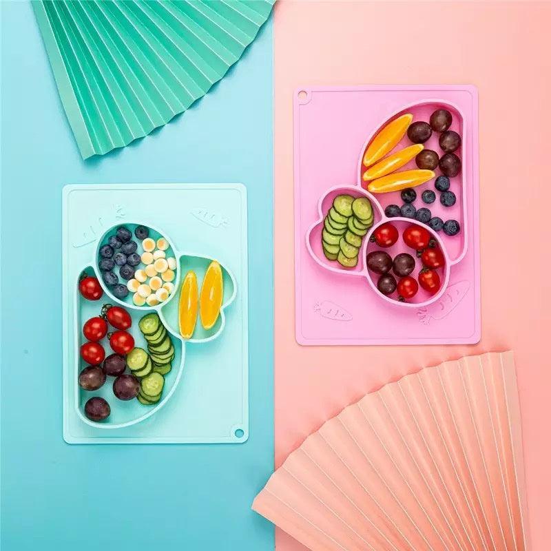 Plato En Silicona Conejo