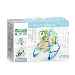 Silla Mecedora Rocker Elefante Verde Travesuras Infantiles