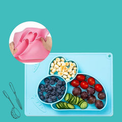 Plato En Silicona Conejo Diseño