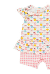 Pelele Combinado Manzanas Boboli