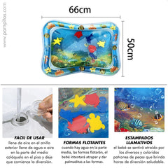 Tapete De Agua Mundo Marino Travesuras Infantiles