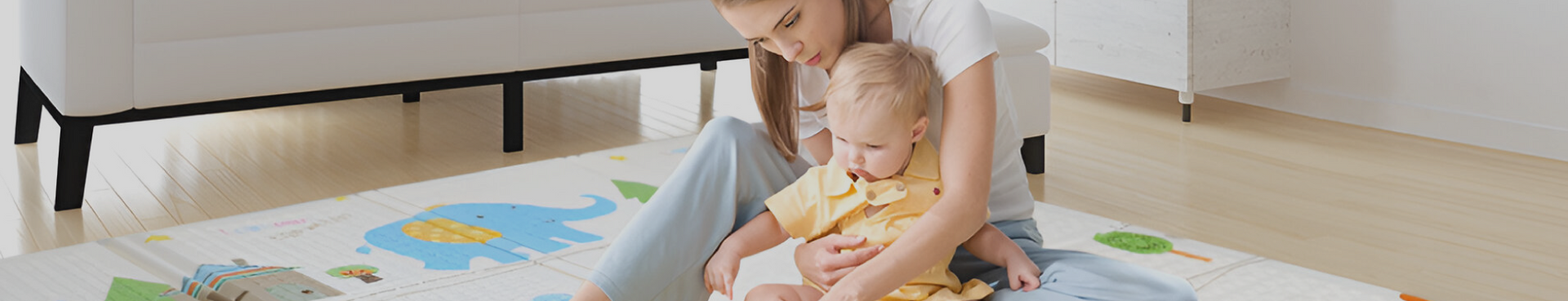 Gimnasios y tapetes para bebés