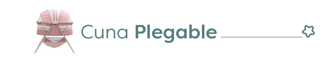 cuna plegable para bebe portatil y practica travesuras infantiles