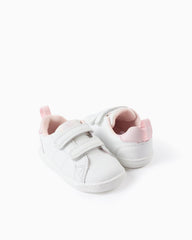 Tenis Velcro Combinado Rosa Zippy® diseño